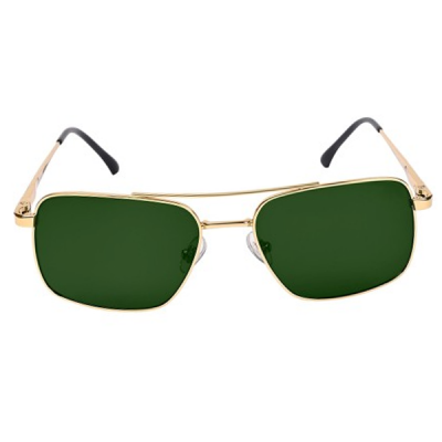 Women gold-toned sunglass