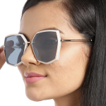 Women UV Protected Oversized Sunglasses